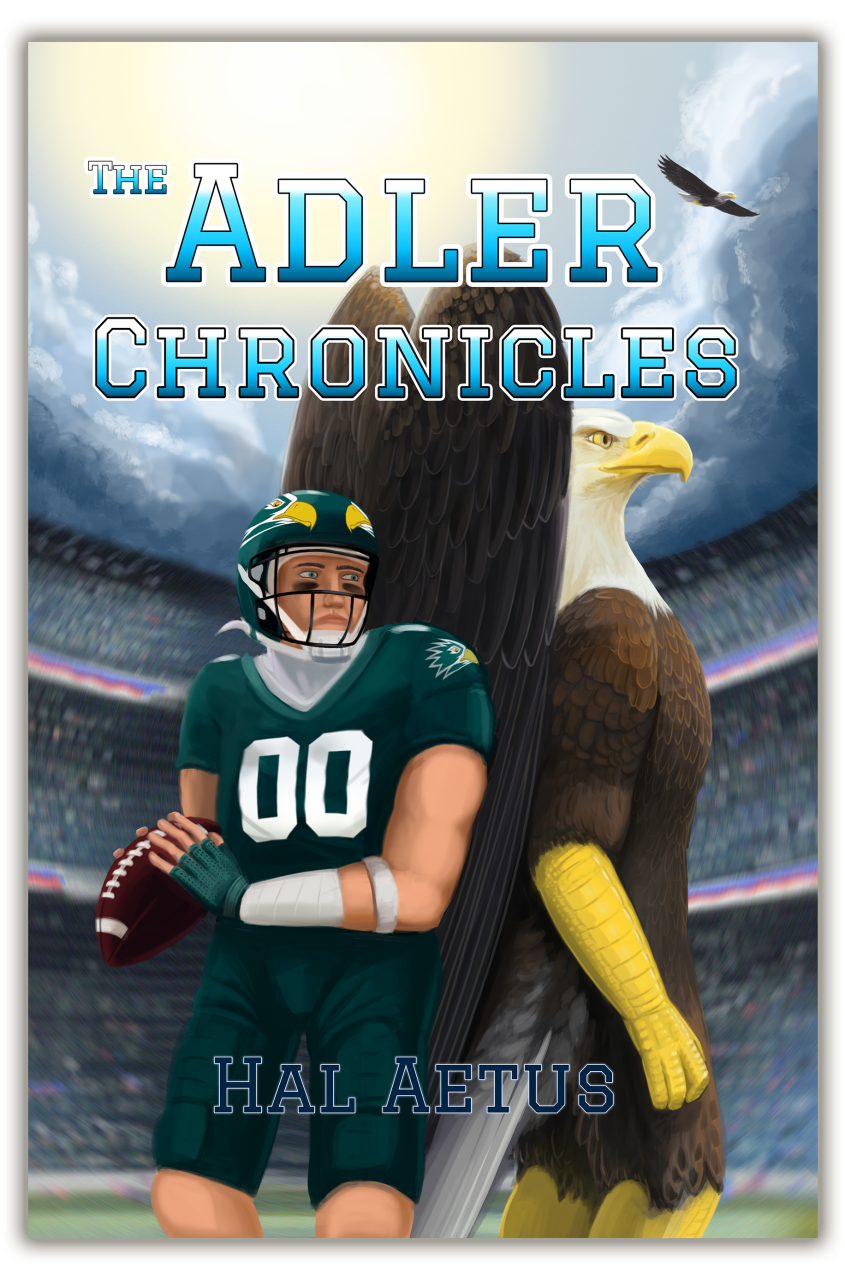 Front cover of my new book The Adler Chronicles